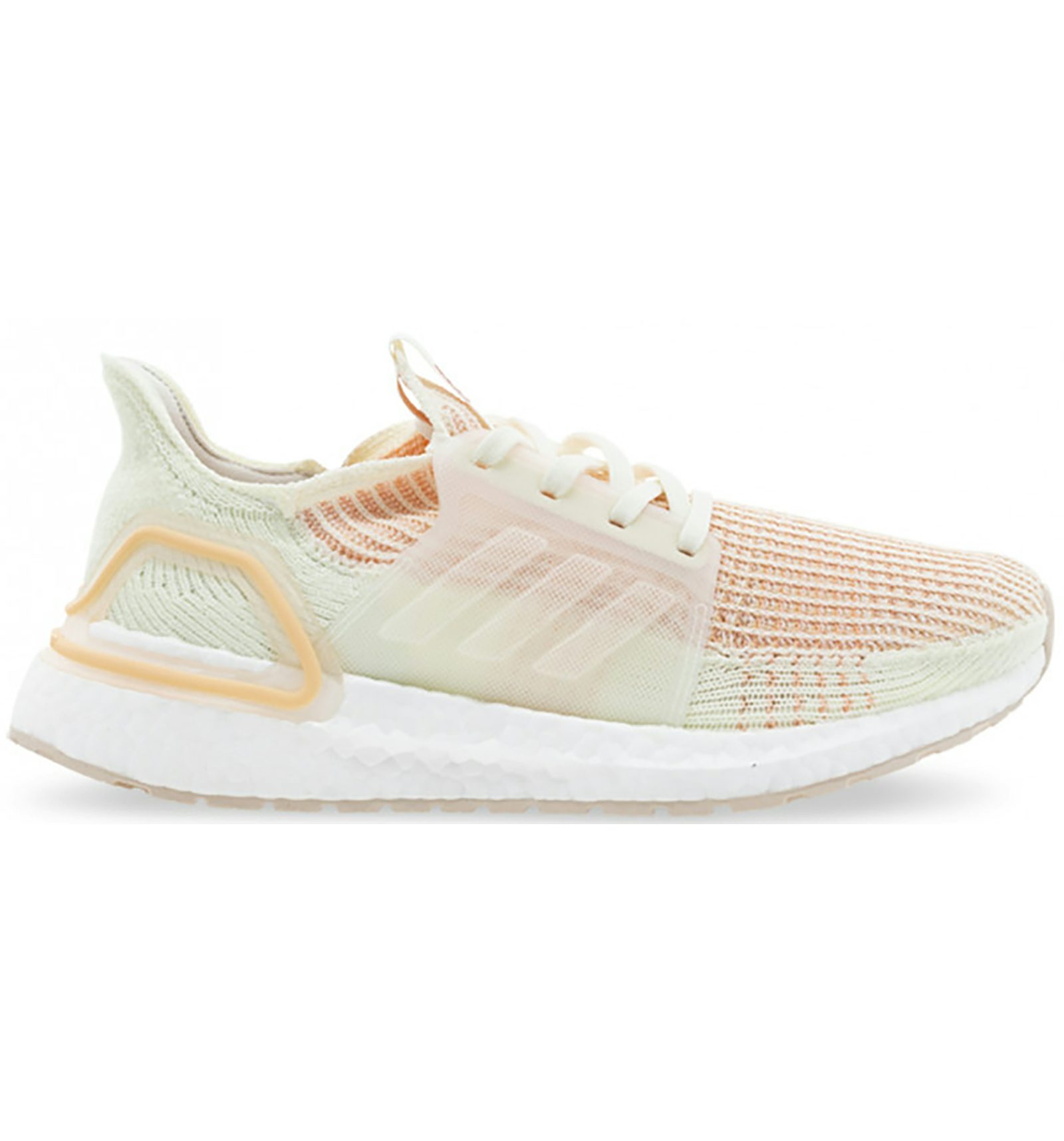 adidas Ultra Boost 19 Off White Glow Orange Women s F34073 US
