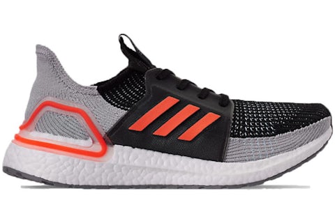 Adidas Ultraboost Ultraboost 19 Grey And Orange Running Shoes