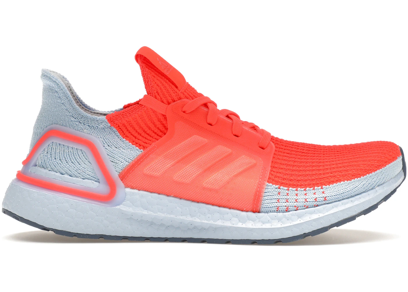 adidas Ultra Boost 19 Solar Red Glow Blue Men's G27505 GB