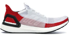 adidas Ultra Boost 19 White Scarlet