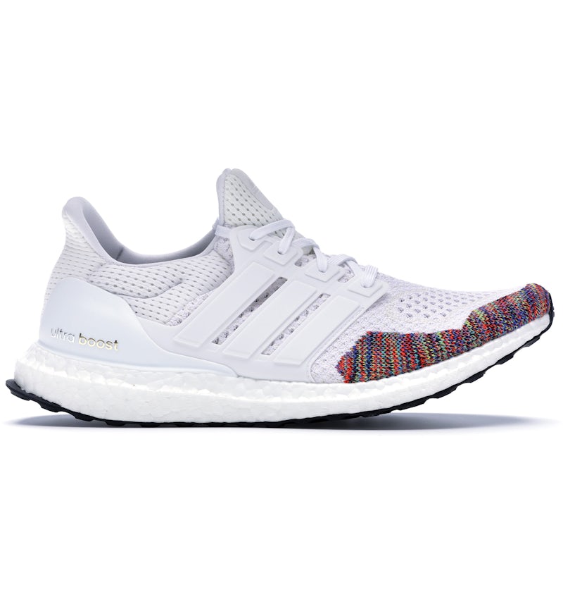 adidas Ultra Boost Multi-Color Toe White Men's BB7800 US