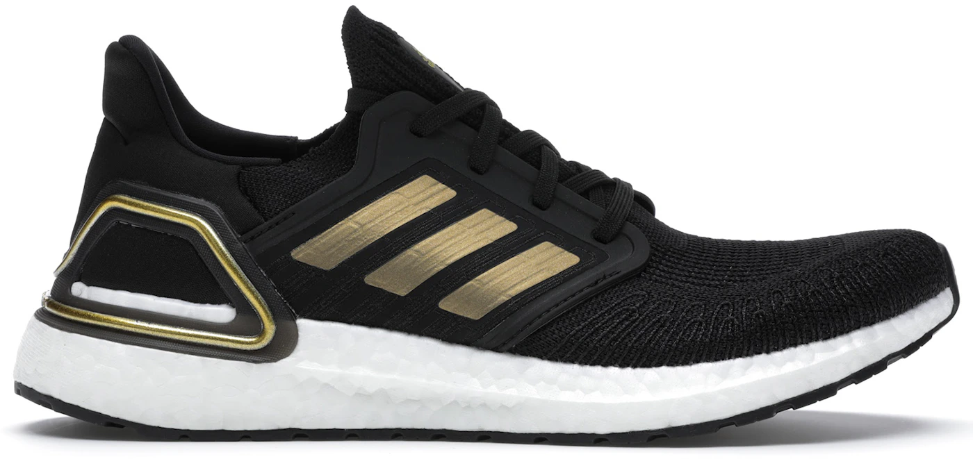 Adidas Ultra Boost Black Gold White Ee4393