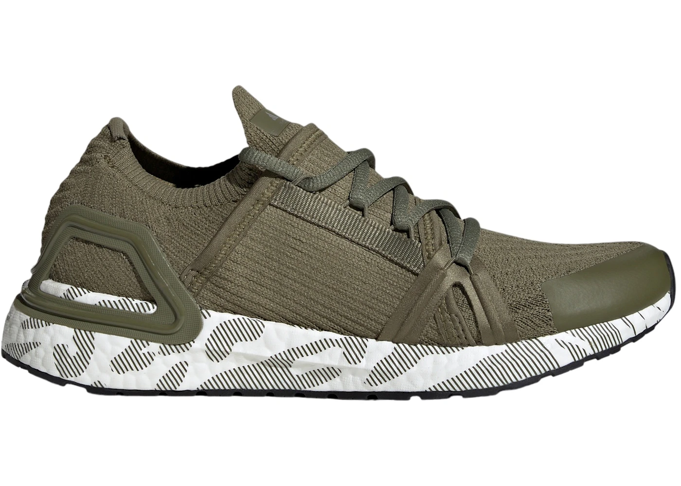 adidas Ultra Boost 20 By Stella Mccartney Trace Khaki Black White