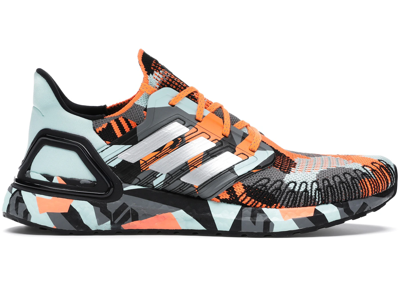 adidas Ultra Boost 20 Camo Orange Frost Men's FV8359 US