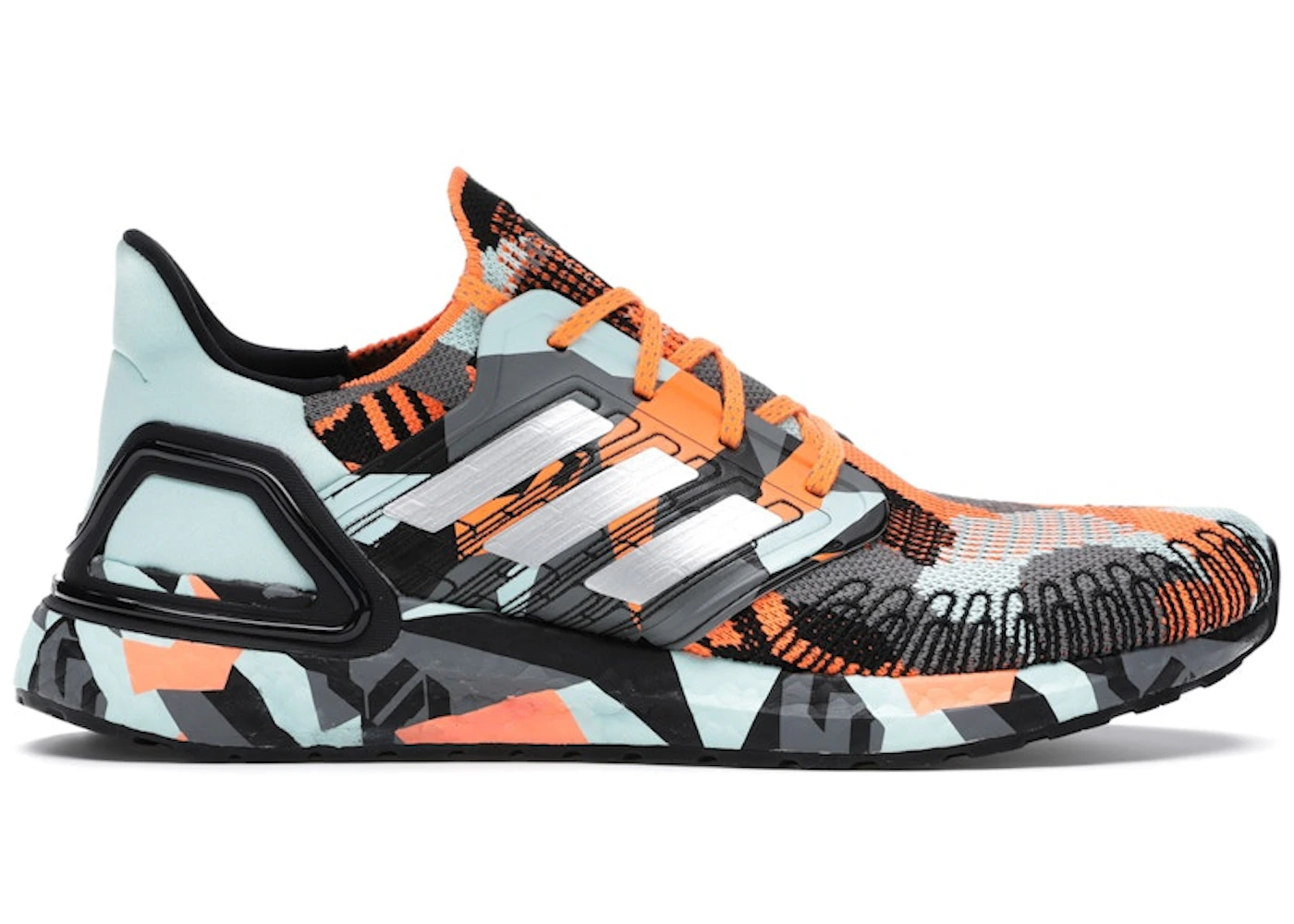 adidas Ultra Boost 20 Camo Orange Frost Men's - FV8359 - US adidas Ultra Boost 20 Camo Orange Frost Men's - FV8359 - US