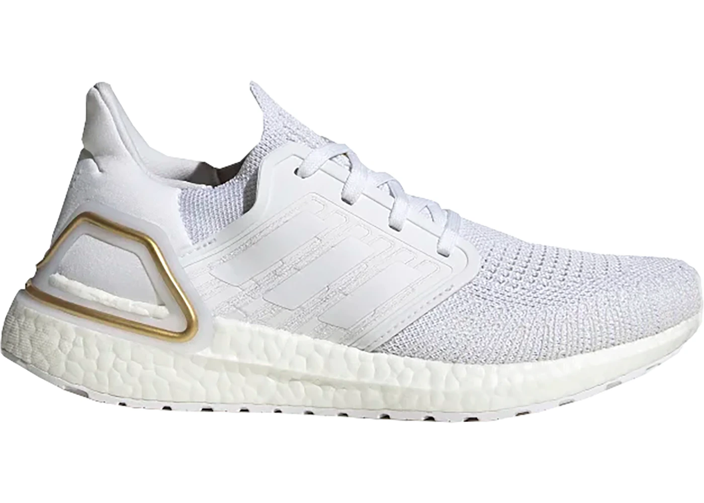Adidas ultra boost gold heel hotsell