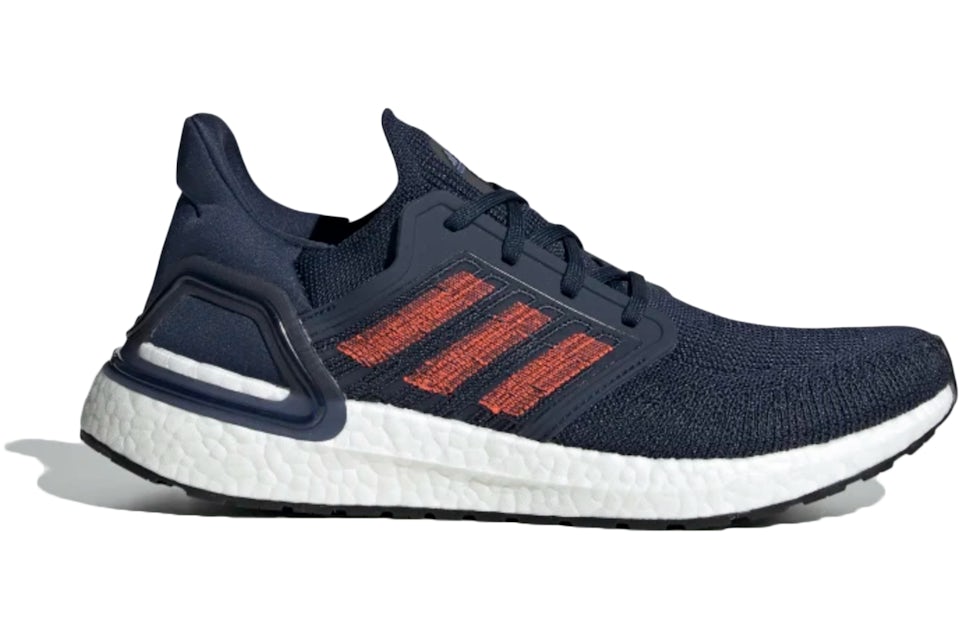 Adidas ultra boost 20 white and black hotsell