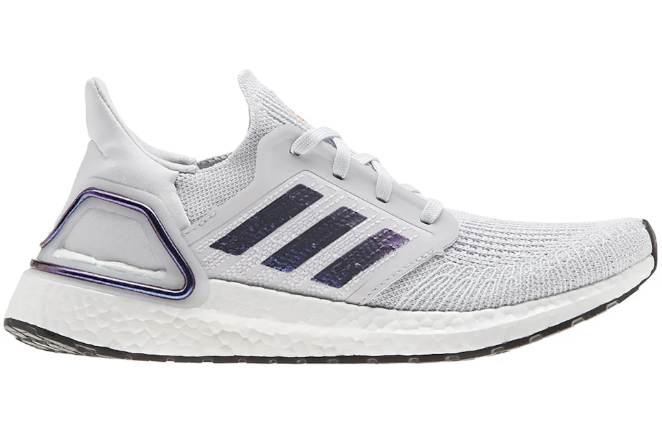 adidas Ultra Boost 20 Dash Grey Blue Metallic Women s EG0715 US