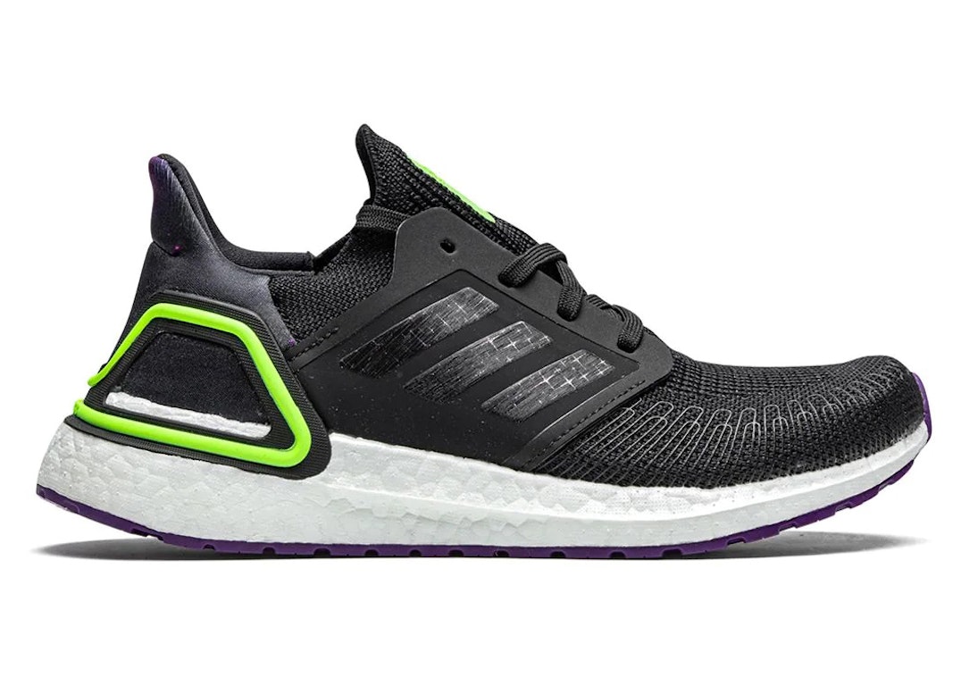 Pre-owned Adidas Originals Adidas Ultra Boost 20 Glory Purple (gs) In Core Black/glory Purple/footwear White