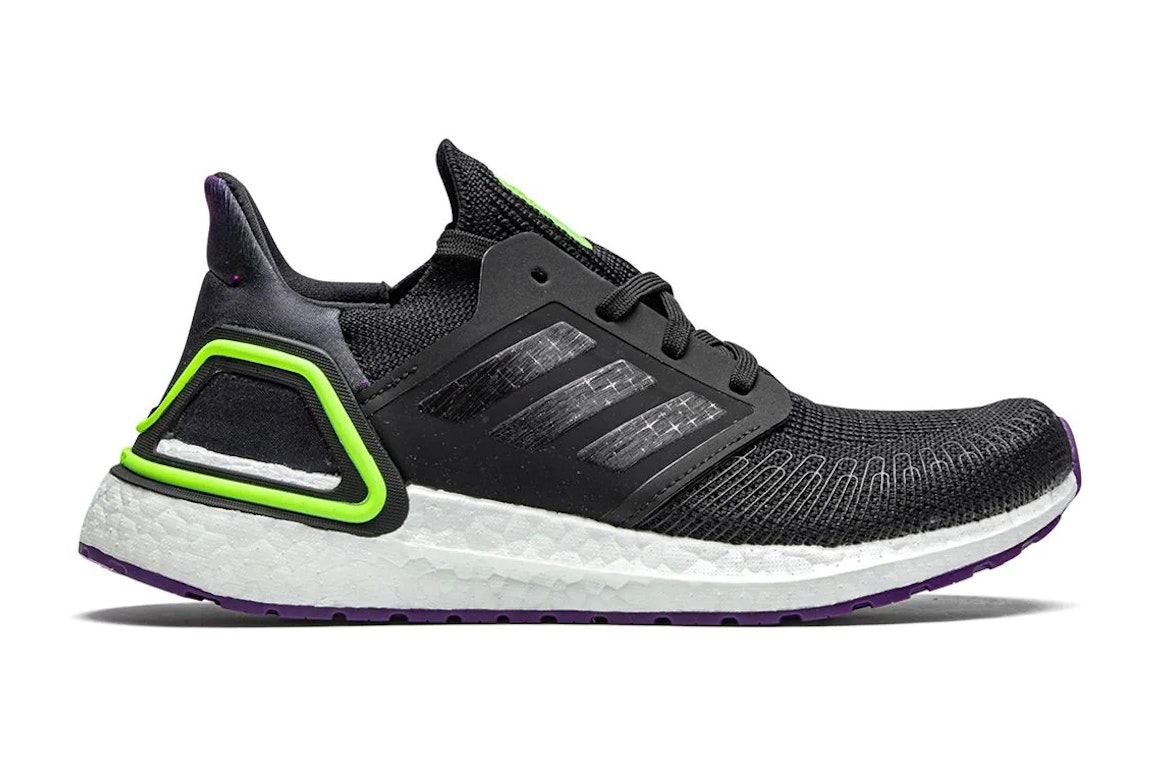 Pre-owned Adidas Originals Adidas Ultra Boost 20 Glory Purple (gs) In Core Black/glory Purple/footwear White