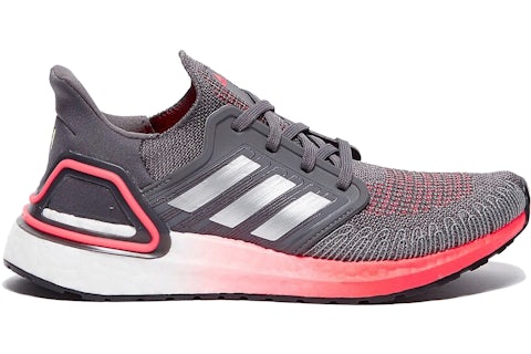 adidas Ultra Boost 20 Grey Silver Metallic (Women's) FV8347 US
