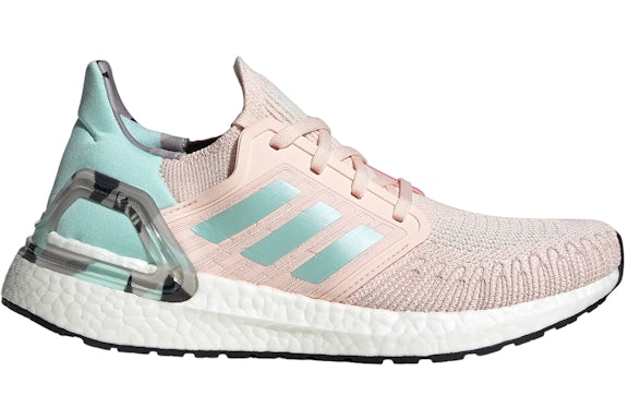 adidas Ultra Boost 20 Pink Tint Frost Mint Collegiate Navy (Women's)