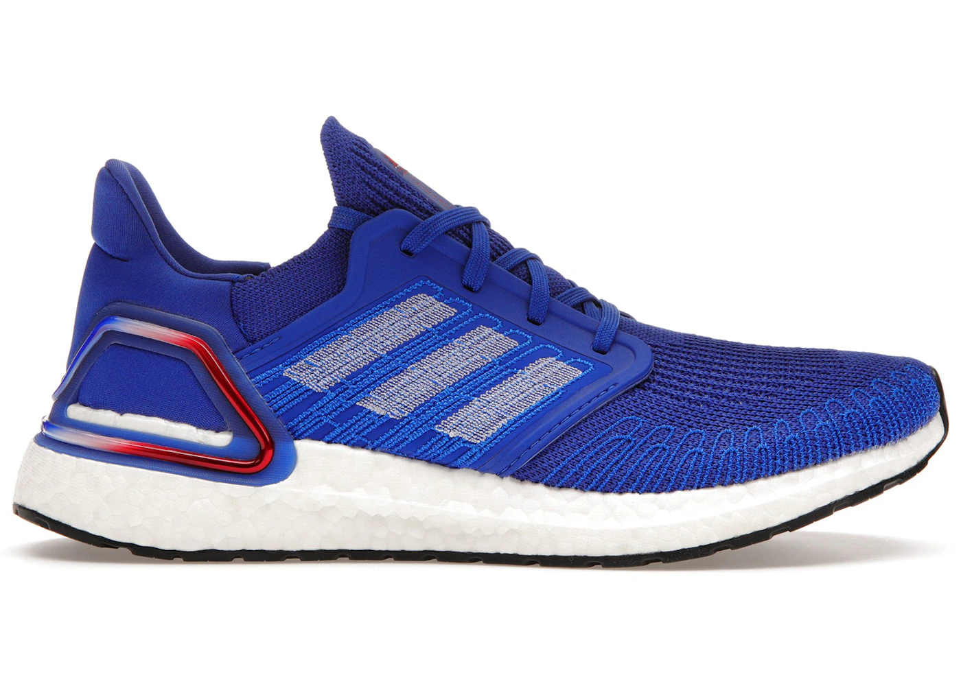 adidas Ultra Boost 20 Royal Blue Scarlet Men's EG0758 US