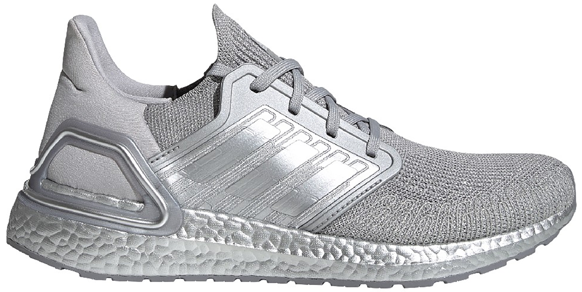 ultra boost white and silver
