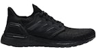 adidas Ultra Boost 20 Triple Black Red Fluo