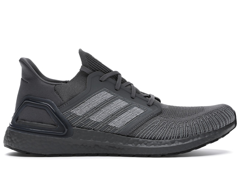 Adidas ultraboost 20 clearance grey men's running shoe