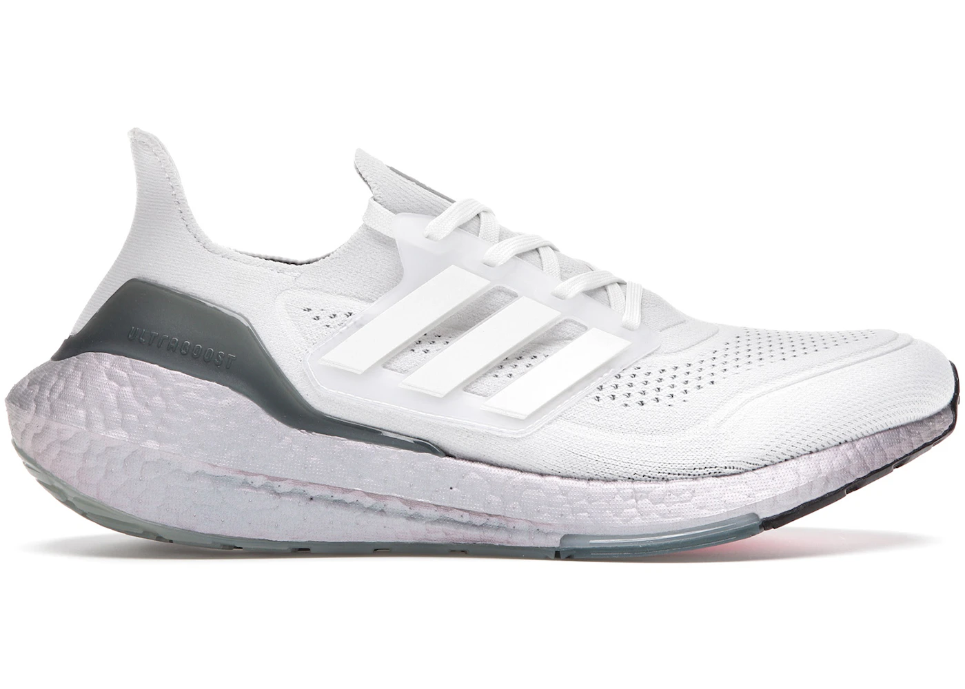 Adidas Ultra Boost 21 Crystal White Hazy Green Fy03 Adidas Ultra Boost 21 Crystal White Hazy Green Fy03