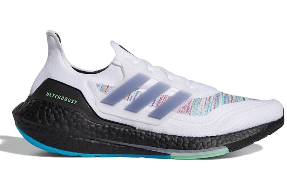 Adidas Ultra Boost 21 White Multicolor Gz3194 Adidas Ultra Boost 21 White Multicolor Gz3194