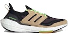 adidas Ultra Boost 21 Black Beige Tone Green