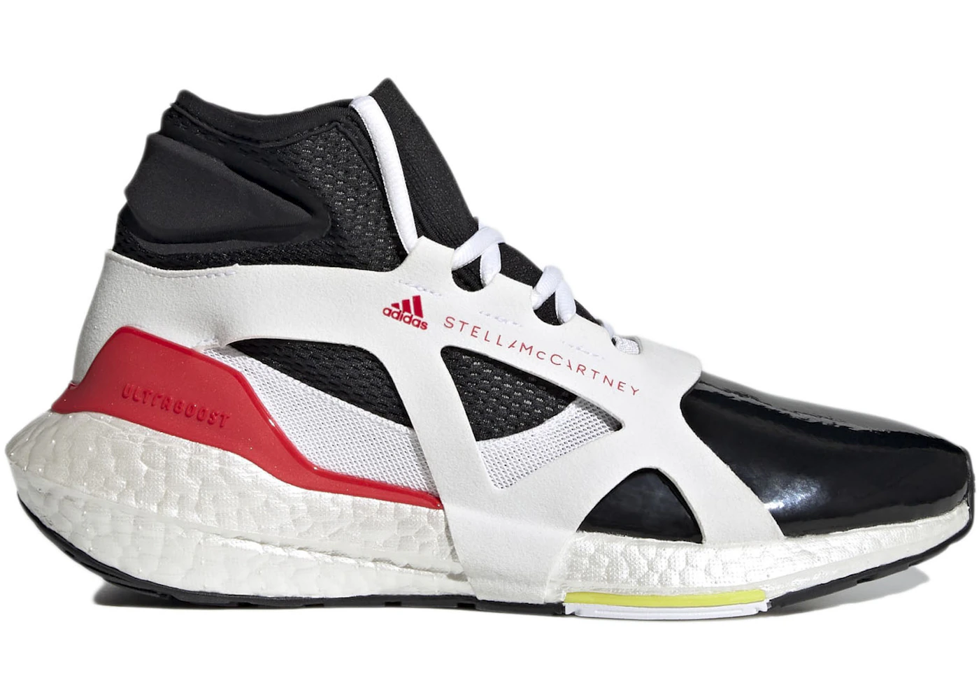 Adidas Ultra Boost 21 Stella Mccartney White Black W Fz3044 Adidas Ultra Boost 21 Stella Mccartney White Black W Fz3044