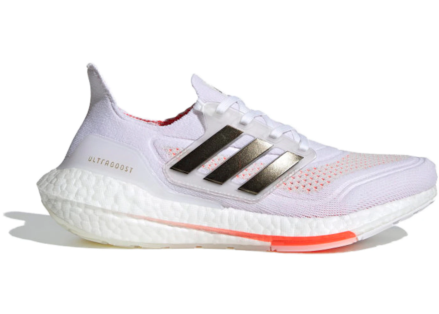 Adidas ultra boost w white glow & pink Clearance