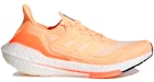 adidas Ultra Boost 21 White Acid Orange (Women's)