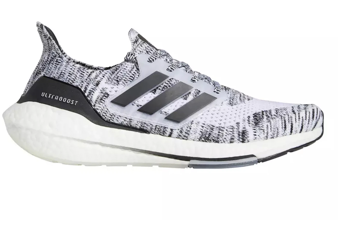 Adidas Ultra Boost 21 White Black Gv7709