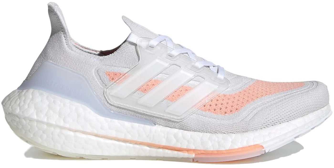 adidas Ultra Boost 21 White Glow Pink (Women's) - FY0396 - US