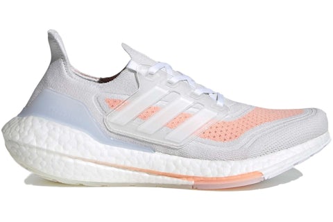 adidas Ultra Boost 21 White Glow Pink (Women's) - FY0396 - US adidas Ultra Boost 21 White Glow Pink (Women's) - FY0396 - US