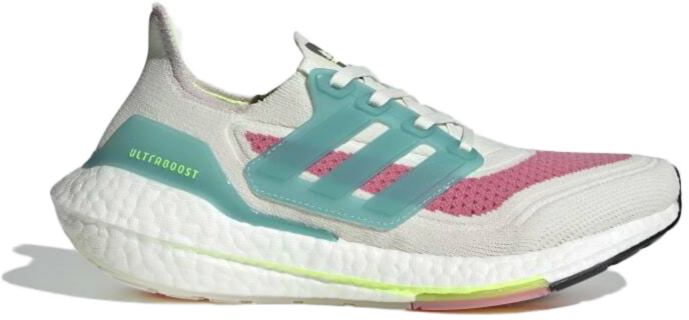 adidas Ultra Boost 21 White Tint Rose Tone (Women's) - S23845 - US