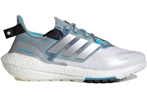 adidas Ultra Boost 22 Grau Silber Metallic Blau Rush