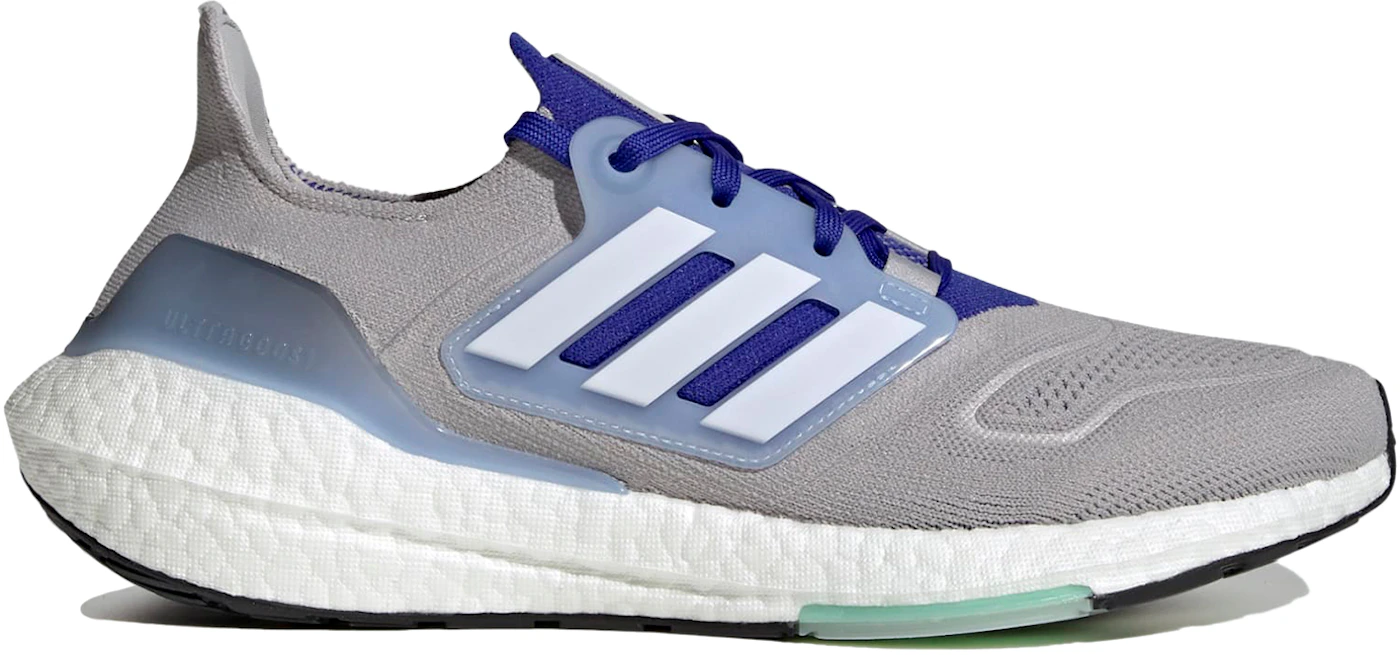 adidas US White - Lucid Grey - Ultra Boost Men\'s 22 HP9189 Blue