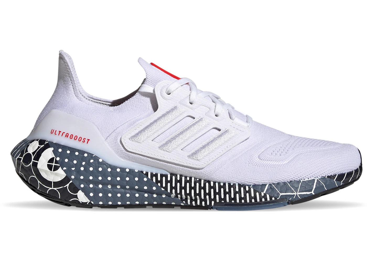 adidas Ultra Boost 22 Patchworkd Graphic Cloud White Men's - GW6912 - US adidas Ultra Boost 22 Patchworkd Graphic Cloud White Men's - GW6912 - US