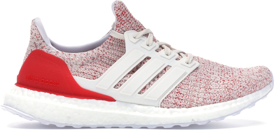 jefe Operación posible error adidas Ultra Boost 4.0 Chalk White Active Red (Women's) - DB3209 - US