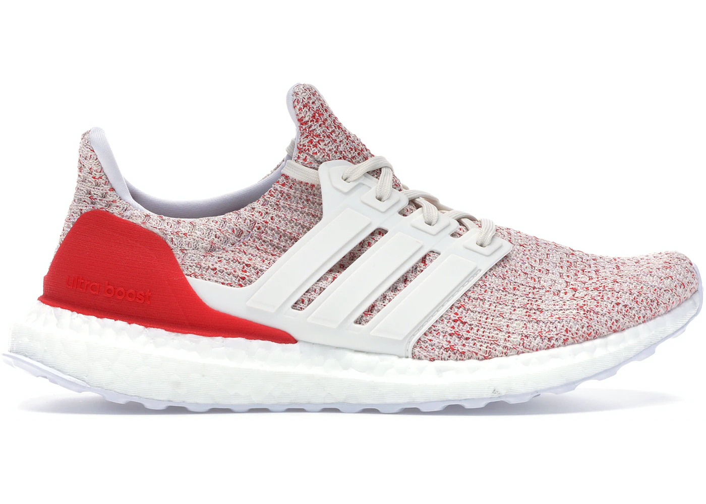 Ultra 4.0 Chalk White Active Red (Women's) - -