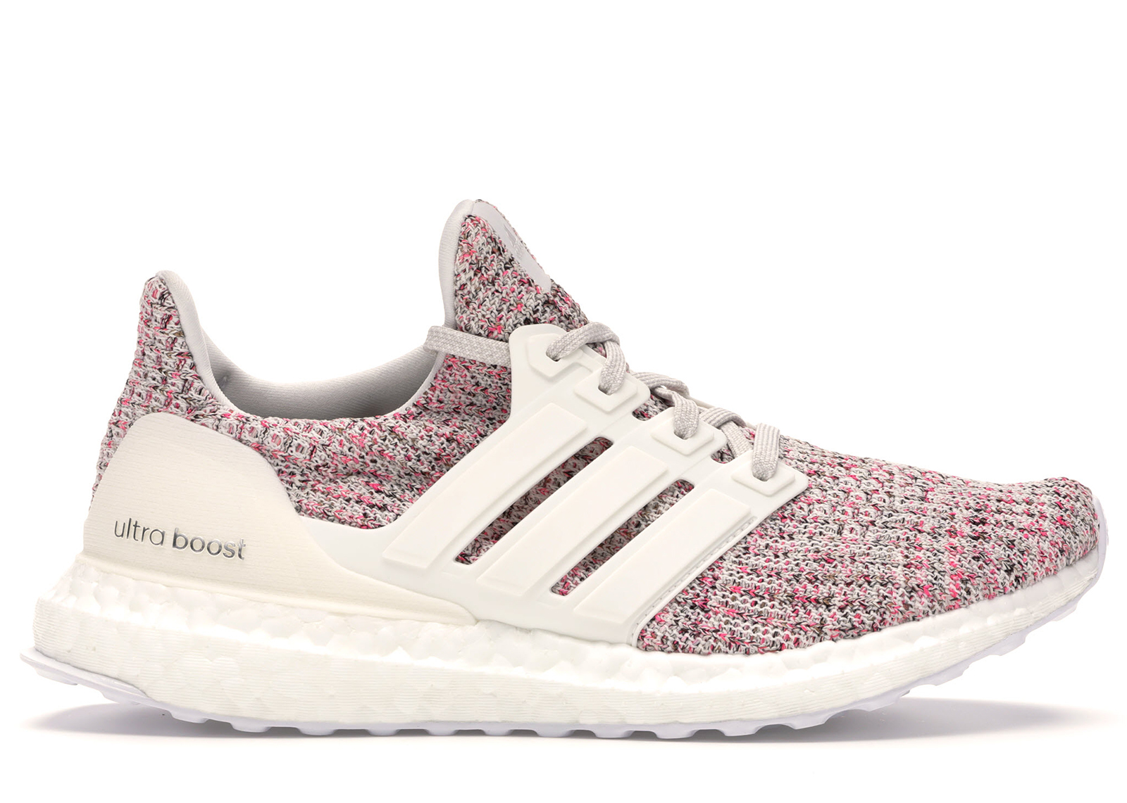 Adidas Ultraboost Shoes - Women's - Chalk Pearl / White / Pink - 5