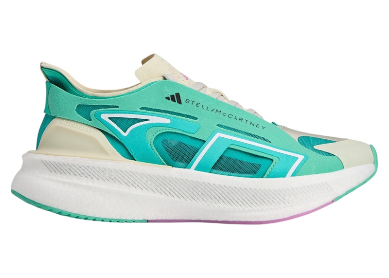Pre-owned Adidas Originals Ultra Boost 5 By Stella Mccartney (women's) Sneakers In Mint Rush/cloud White/sand