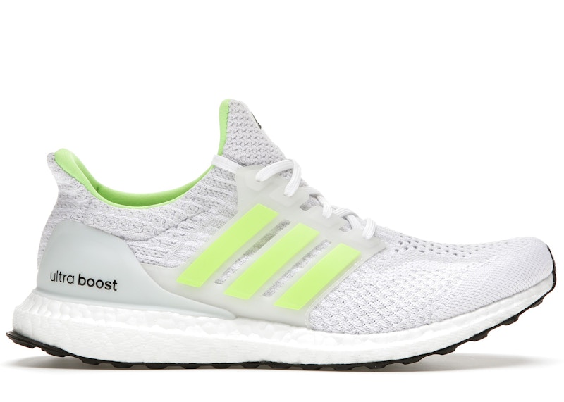 adidas ultra boost green and white