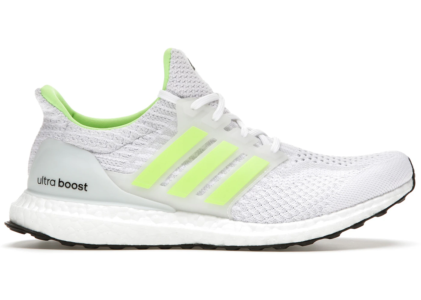 Adidas Ultra Boost 5 0 Dna Cloud White Signal Green G Adidas Ultra Boost 5 0 Dna Cloud White Signal Green G
