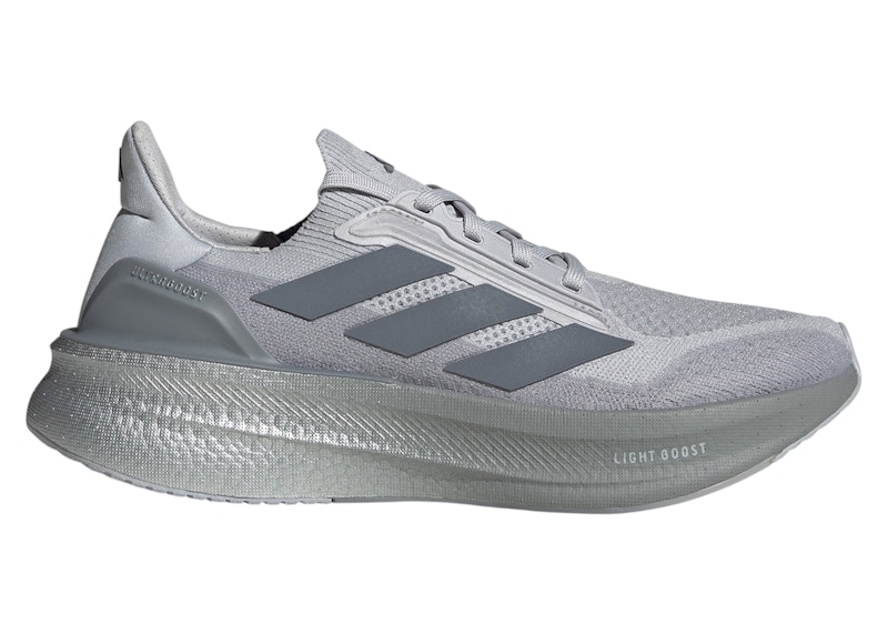 adidas Ultra Boost 5X Light Solid Grey Halo Silver - JQ9077
