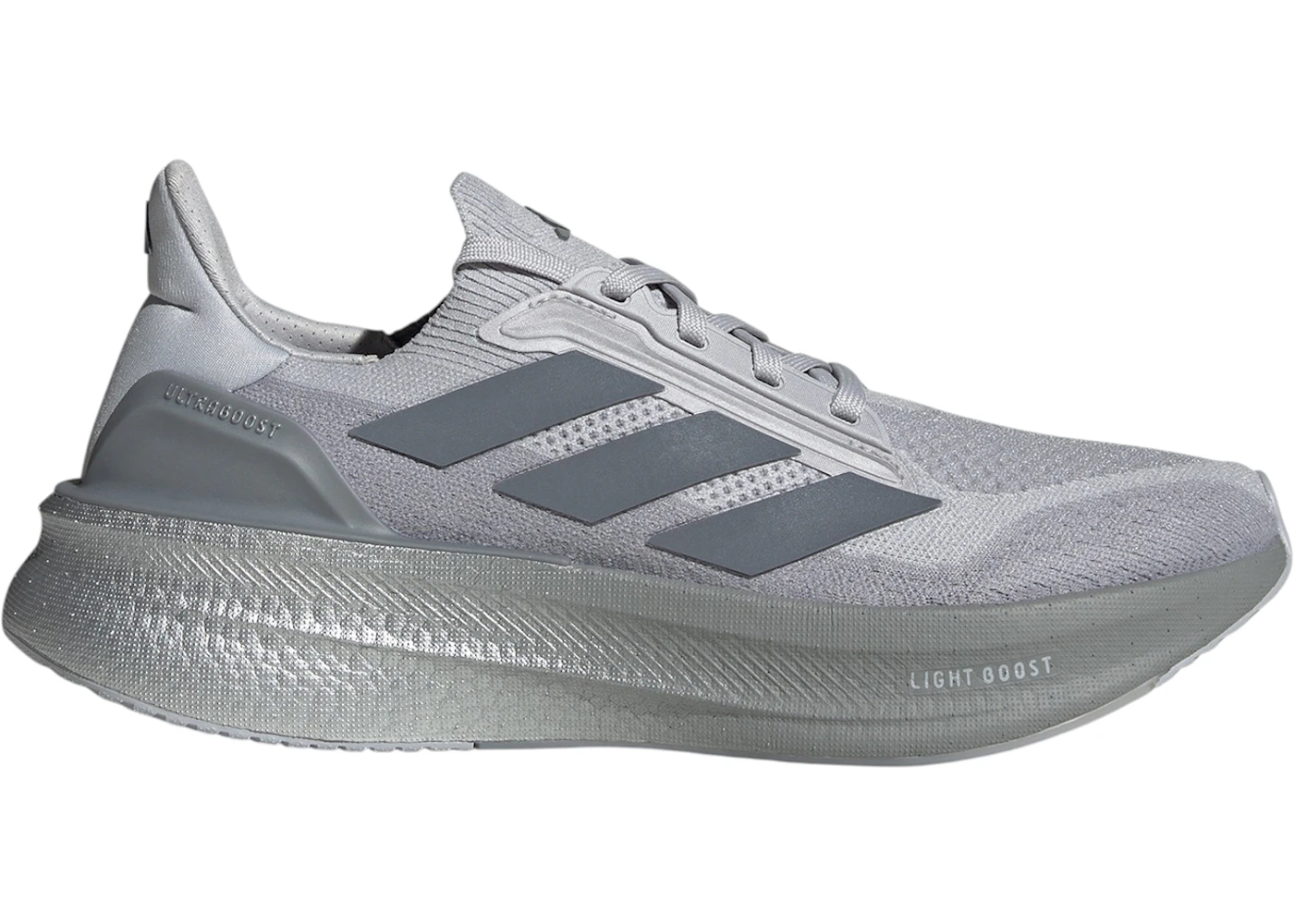 adidas Ultra Boost 5X Light Solid Grey Halo Silver Men's - JQ9077 - US adidas Ultra Boost 5X Light Solid Grey Halo Silver Men's - JQ9077 - US