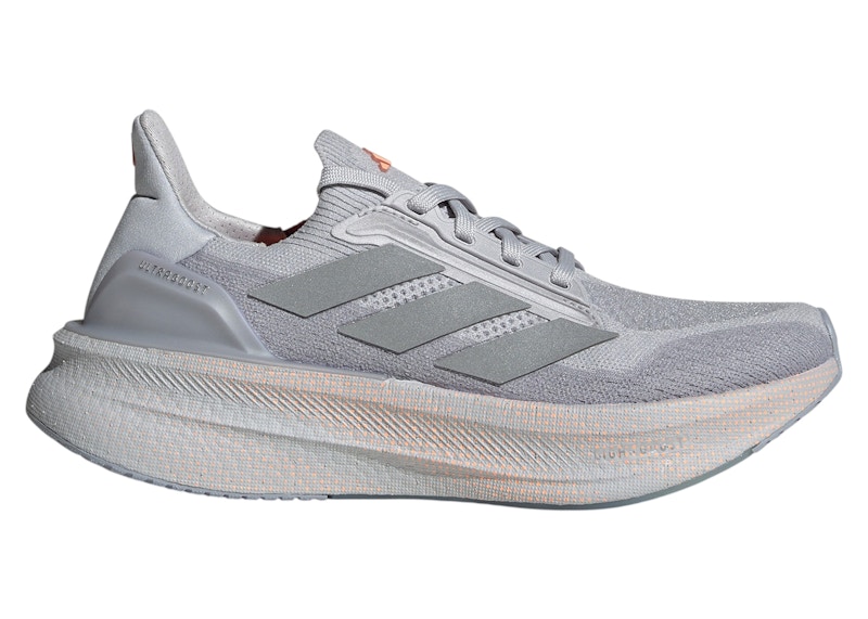 adidas Ultra Boost 5X Light Solid Grey Silver Beam Orange (Women's) - JQ9084