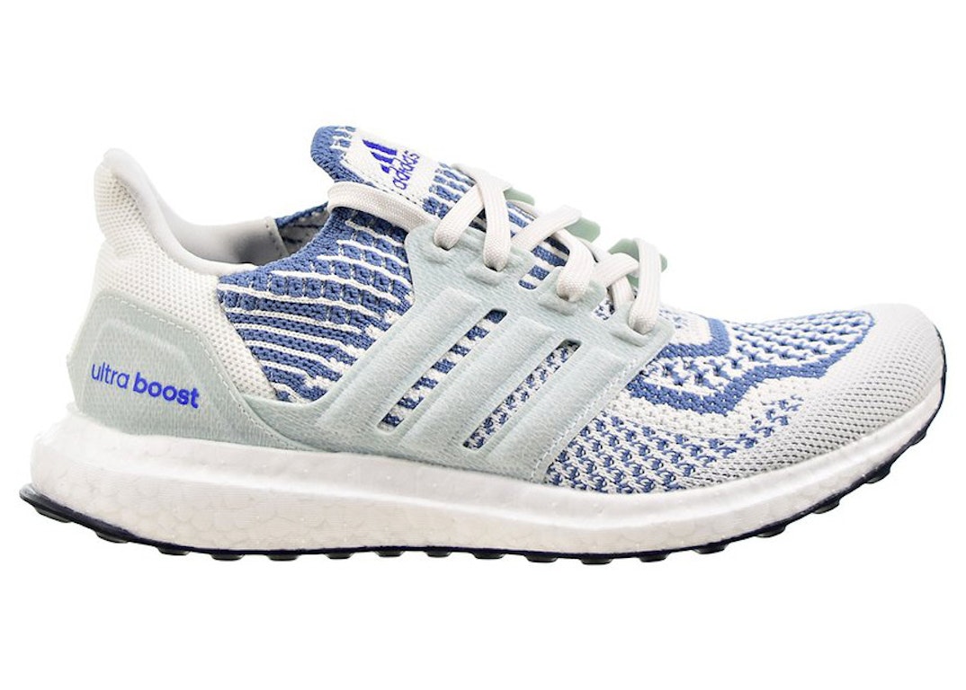 Pre-owned Adidas Originals Adidas Ultra Boost 6.0 Dna Non Dyed Crew Blue (gs) In Non Dyed/non Dyed/crew Blue