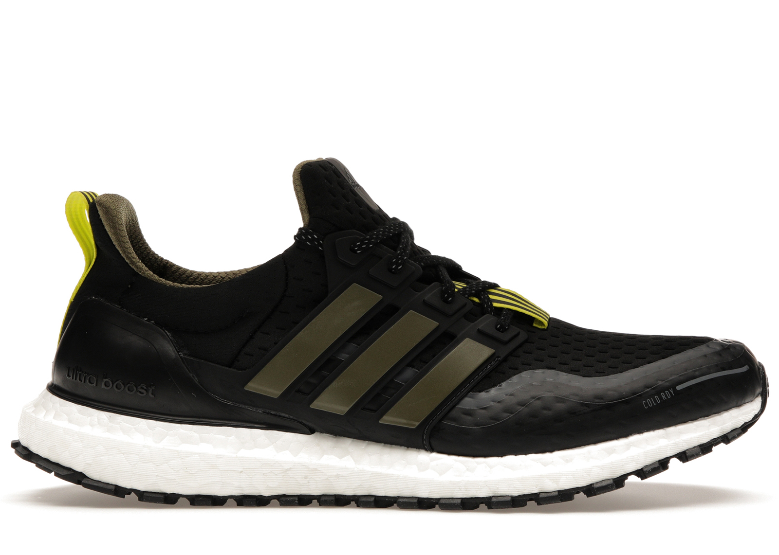 Adidas ultra boost 2024 black gold mens