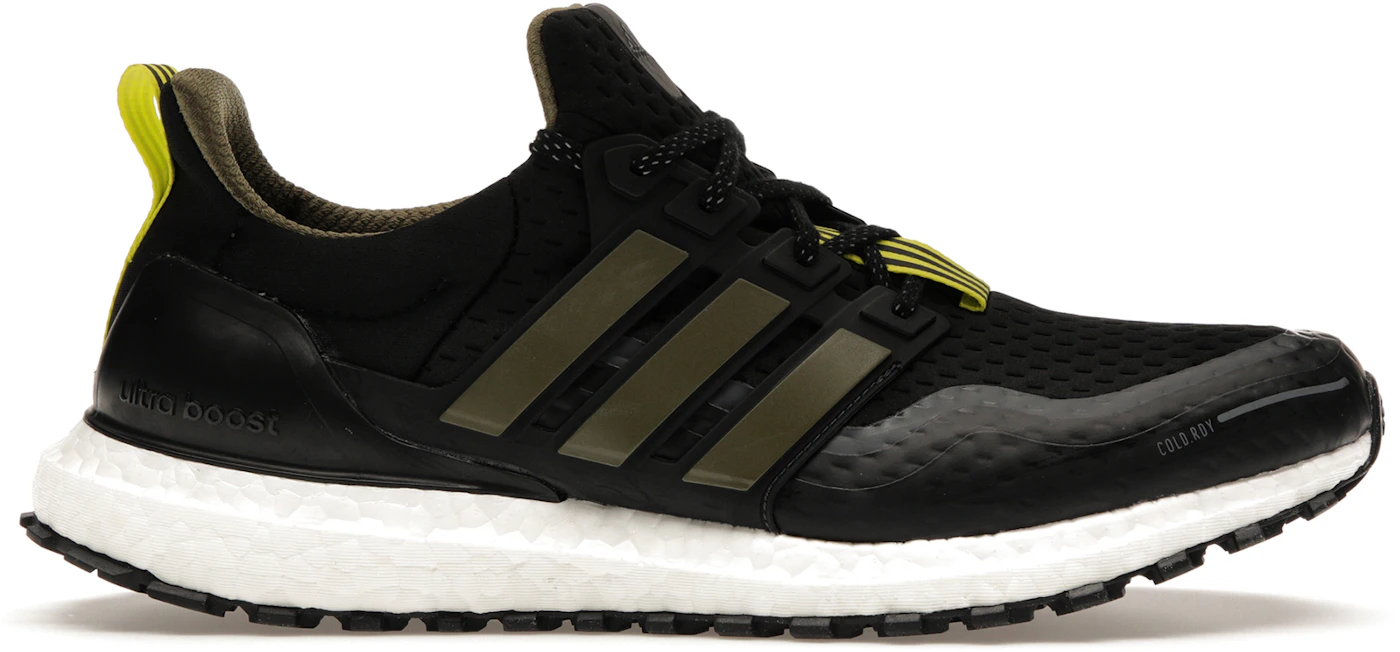 adidas Ultra Boost COLD.RDY Black Focus Olive Men's - G54966 - US