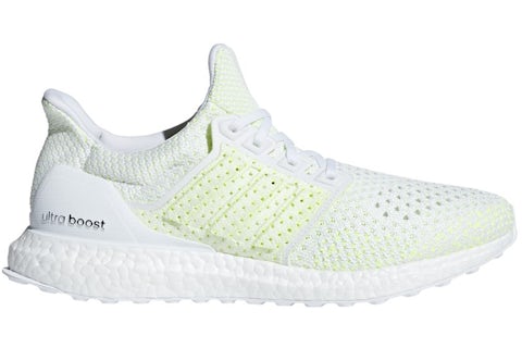 adidas Ultra Boost Clima Cloud White Shock Yellow (Youth) - B43506 - GB adidas Ultra Boost Clima Cloud White Shock Yellow (Youth) - B43506 - GB
