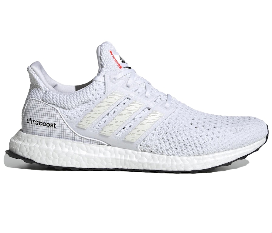 Pre-owned Adidas Originals Adidas Ultra Boost Clima U White Solar Red In Cloud White/core Black/solar Red