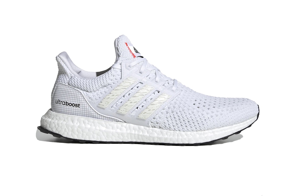 Pre-owned Adidas Originals Adidas Ultra Boost Clima U White Solar Red In Cloud White/core Black/solar Red