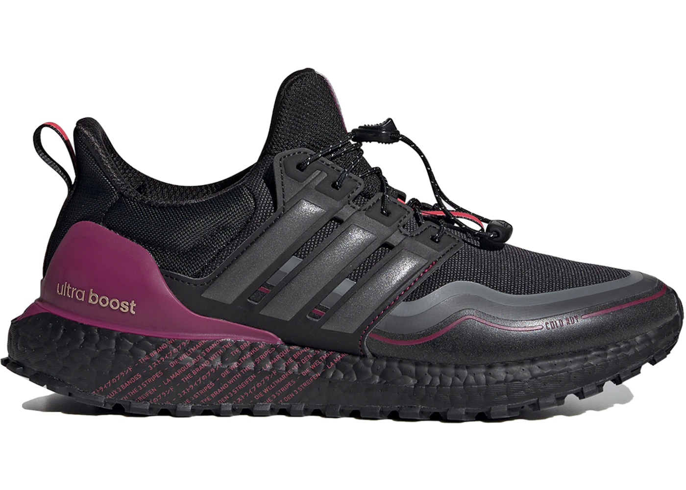 adidas Ultra Boost DNA Black Purple Men's G54861 US
