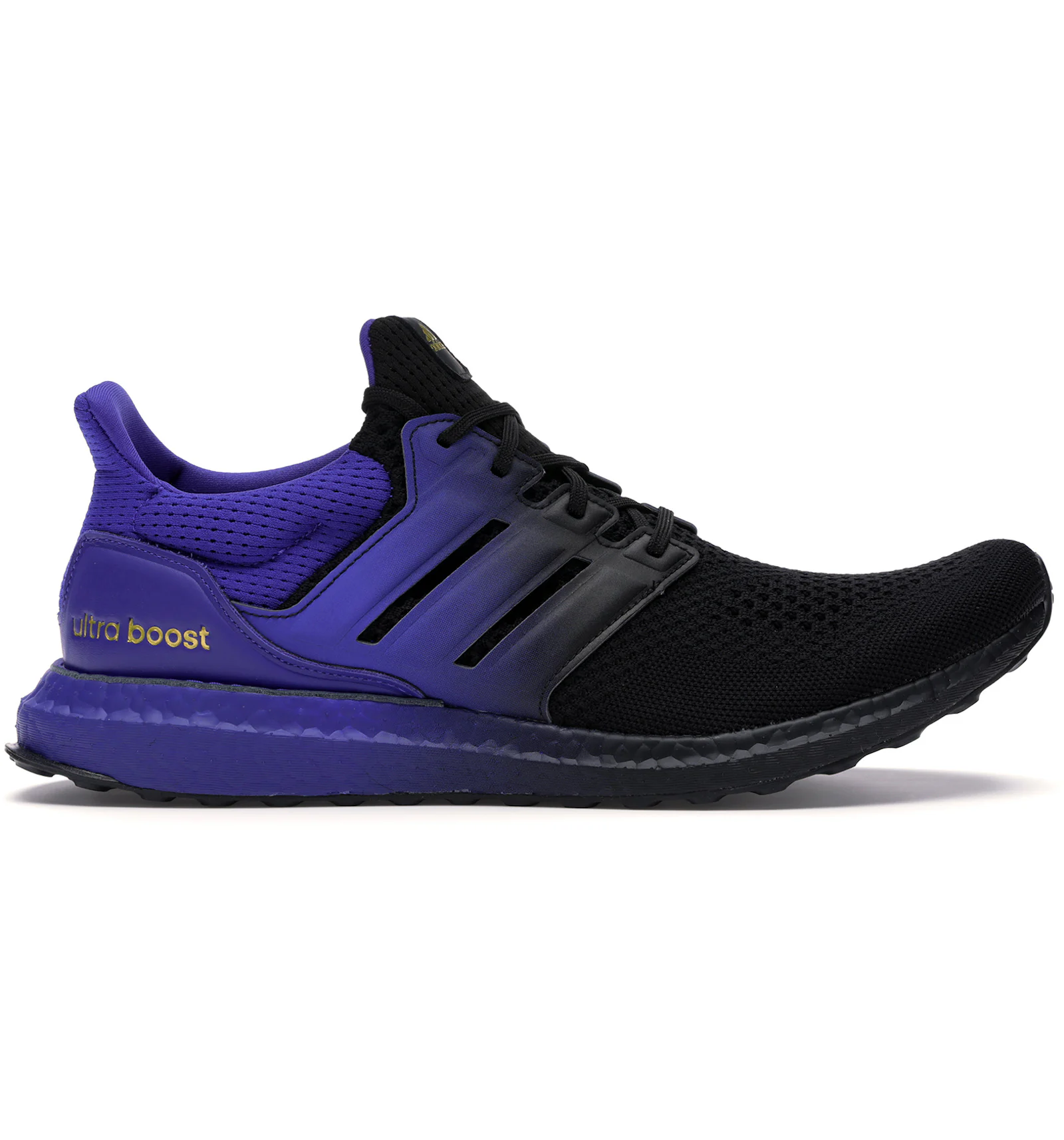 Adidas ultra boost black gold purple Clearance